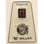 WILLER IVB50DR metal elegance водонагрівач вертикальний (корпус дзеркальний метал)